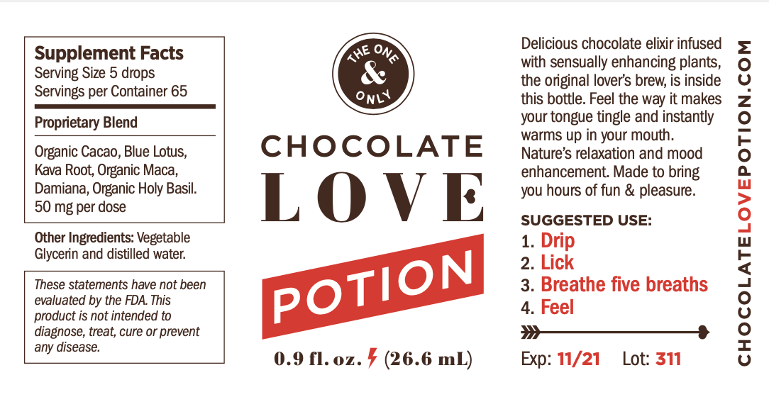 CHOCOLATE LOVE POTION (Large)